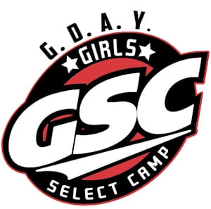 GDAY Girls Select Camp Logo